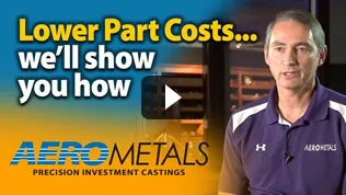 How to lower your castings cost video link