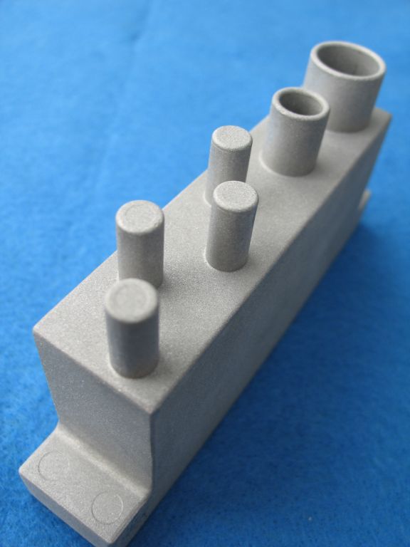 A356 Aluminum casting of a military electronic assembly components.