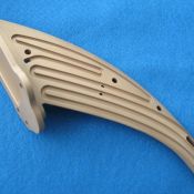 BeCu Beryllium Copper Alloy Castings, Pitot Tube Air Sensors, Aerospace Industry - 4e