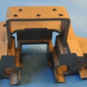 Fe Ductile Iron Alloy Castings, Door Hardware Housing, Security/Door/Lock Hardware Industry - 3