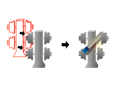 Investment Casting Process Infographic Step 7: Shell & Casting Removal